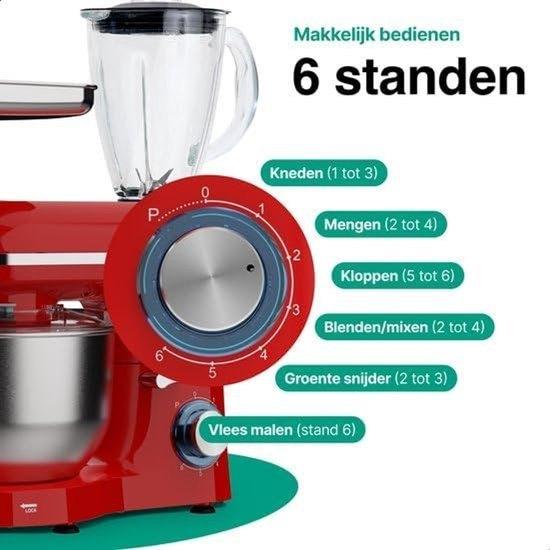 Multifunctionele keukenmachine – Keukenrobot – Foodprocessor, Corvance B.V., Verzenden, Nieuw, Corvancebol@gmail.com