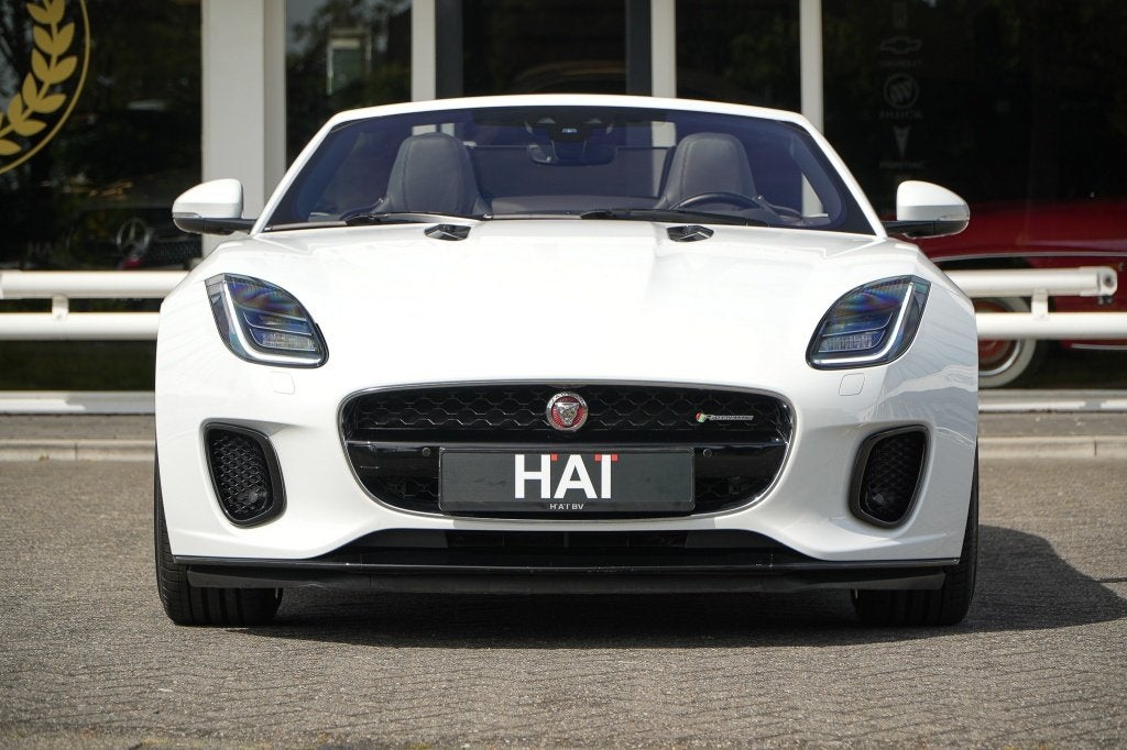 Jaguar F-Type 2.0T R-Dynamic Convertible (bj 2018), Auto's, Jaguar, Achterwielaandrijving, 4 cilinders, Cabriolet, Wit