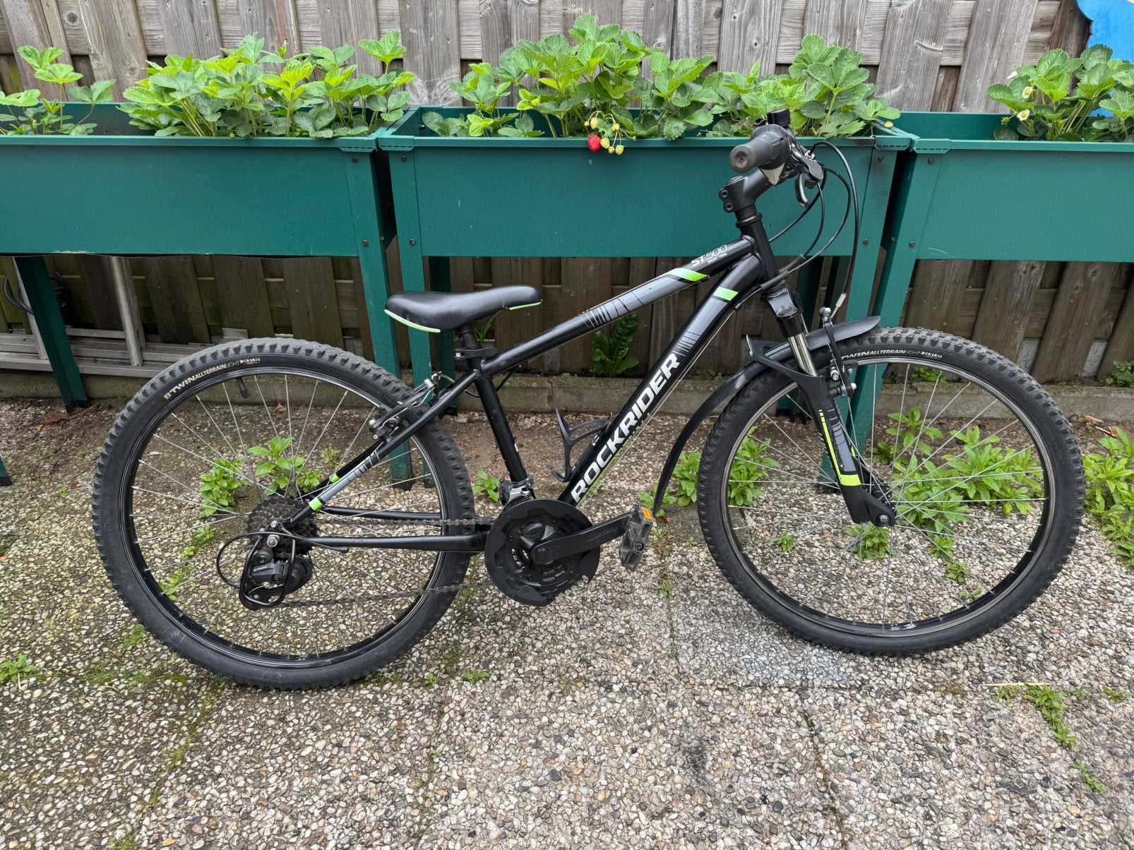 Stoere Rockrider ST500 sport trail 24 inch, Ophalen, 24 inch, Versnellingen