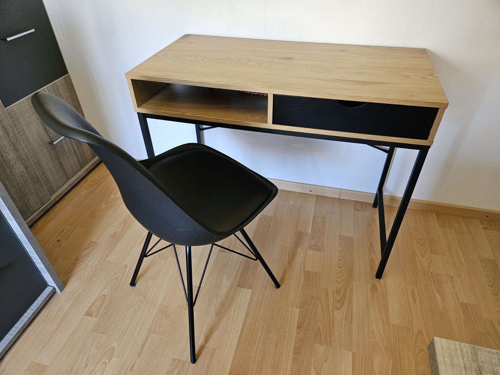 Bureau met Lade en Stoel, Huis en Inrichting, Bureaus, Ophalen, Gebruikt, 48 cm, Kinderbureau