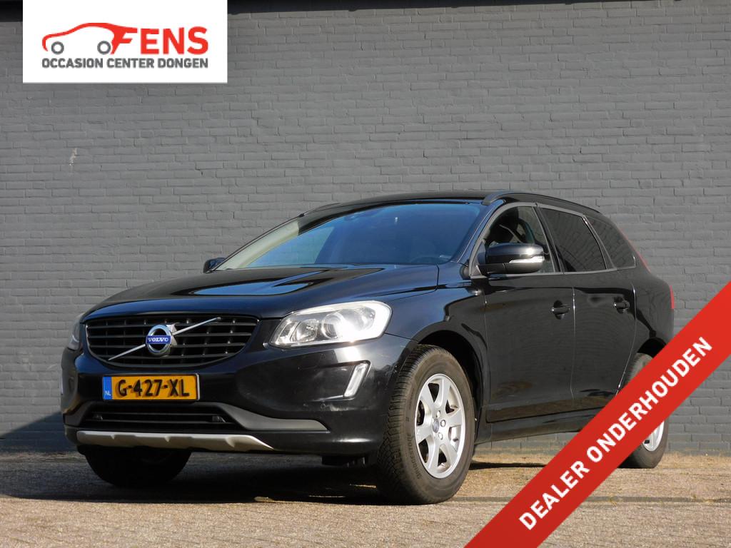 Volvo XC60 2.0 D3 FWD Summum DEALER ONDERHOUDEN! STOELVERW!, Auto's, 4 cilinders, Automatische klimaatregeling, Zwart, Leder