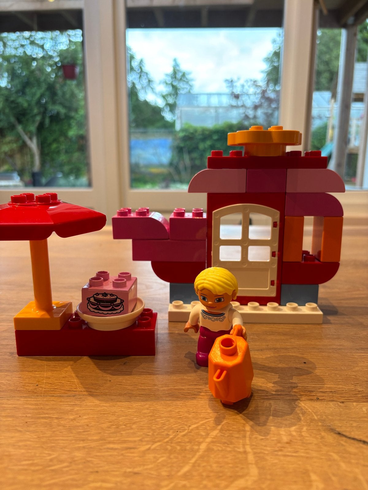 Duplo Variatie: Winkel, Gebakskraam & Kassa met Figuur, Inclusief minifiguren, Gebruikt, Ophalen of Verzenden, Duplo