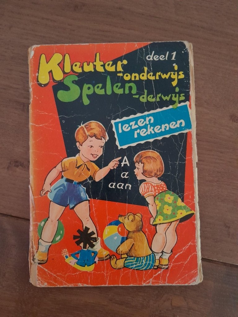 lezen rekenen kleuteronderwijs spelenderwijs deel 1, Antiek en Kunst, Ophalen of Verzenden