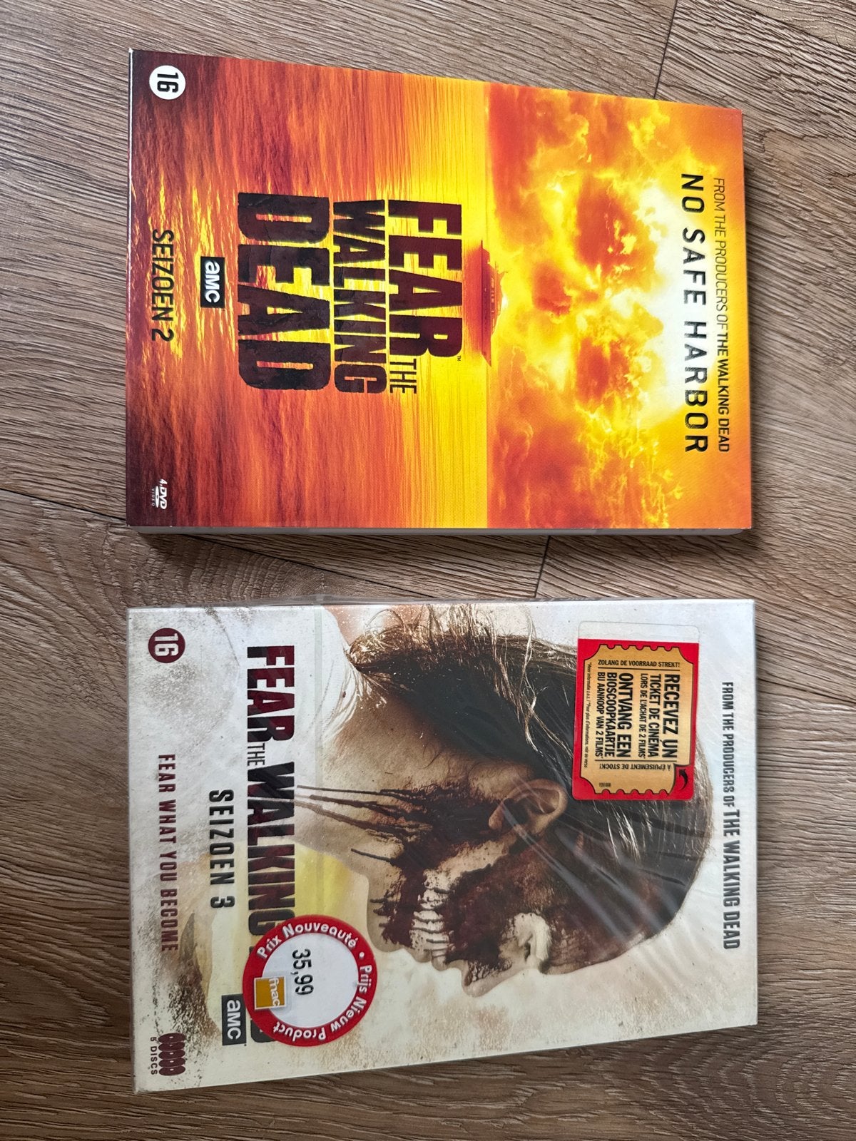 Fear the Walking Dead Seizoen 2 & 3 DVD Boxset nieuwstaat, Horror, Engels, Vanaf 16 jaar, Verzenden