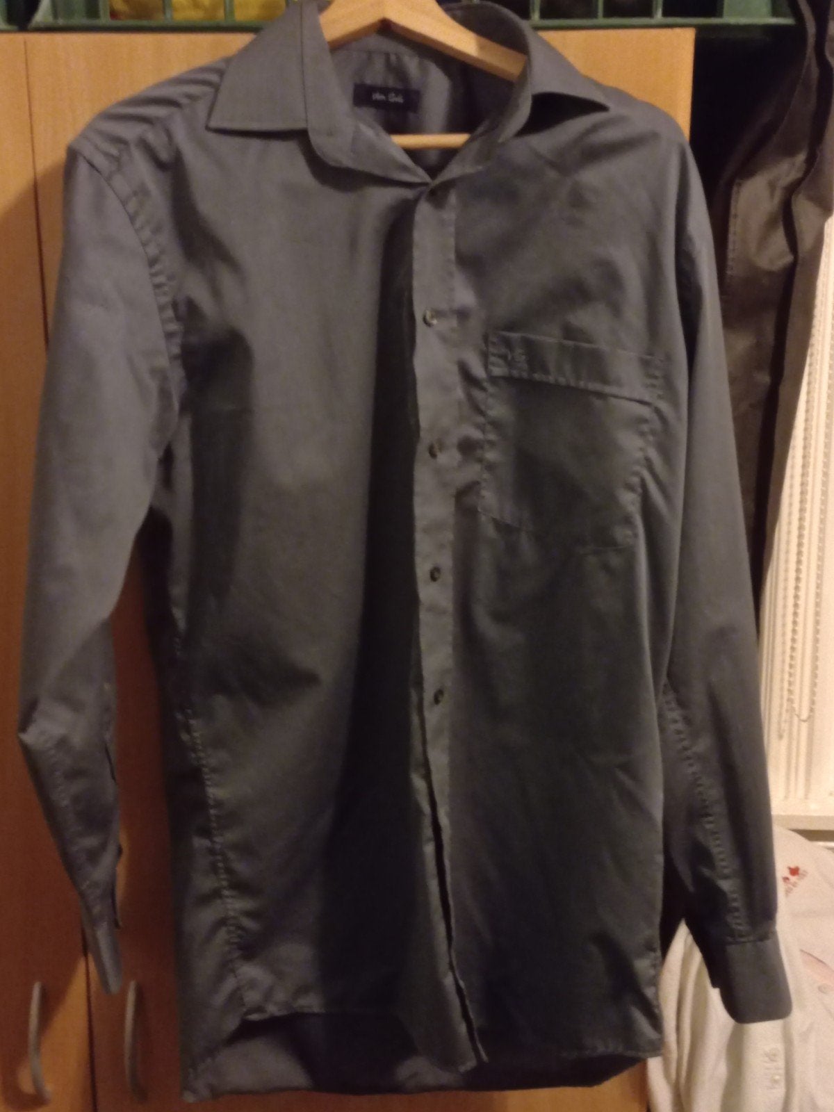 Grijs overhemd van gils, Kleding | Heren, Overhemden, Onbekend, Grijs, Gedragen, Halswijdte 39/40 (M)