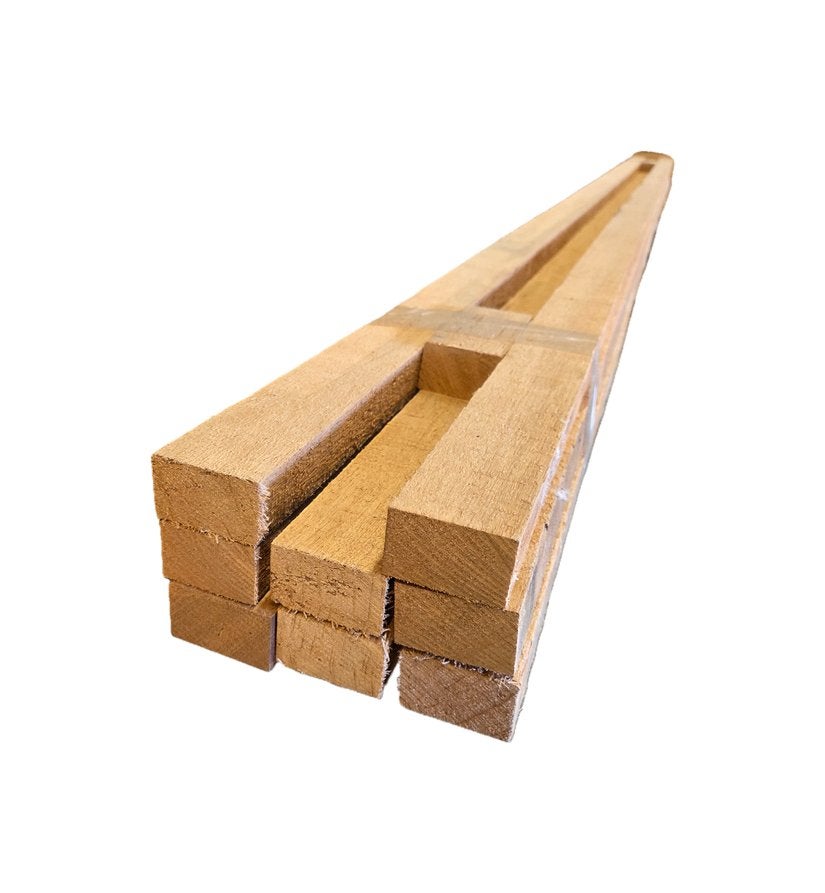 8 stuks Meranti 3.0x5.0  / 3.00 meter - nr: HP309