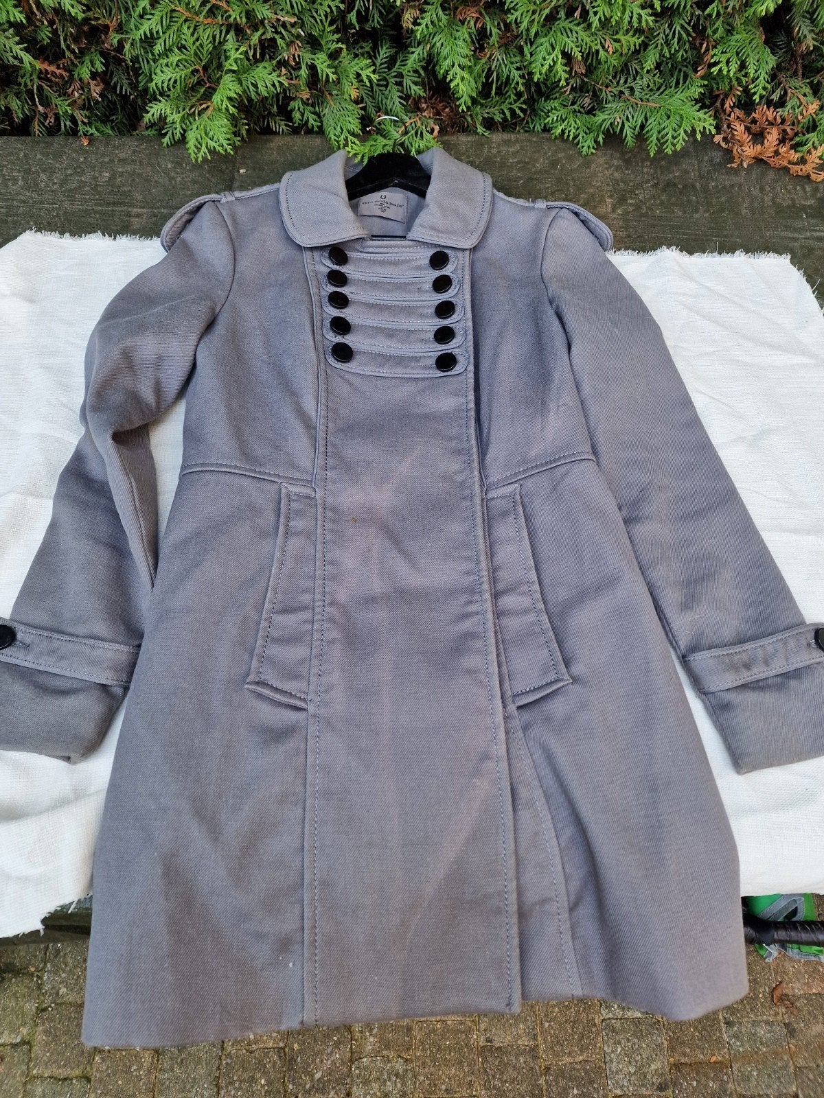 Vero Moda Jeans dames jas L grijs, Maat 42/44 (L), Ophalen of Verzenden, Zo goed als nieuw, Grijs