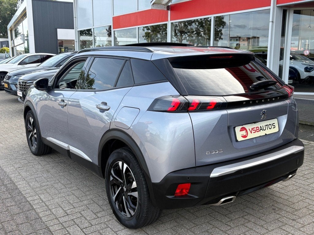 Peugeot 2008 1.2 PURETECH 130PK ALLURE LED PANO-DAK NAVI CAM, Auto's, Gebruikt, Huisgarantie, 1199 cc, Met garantie (alle)