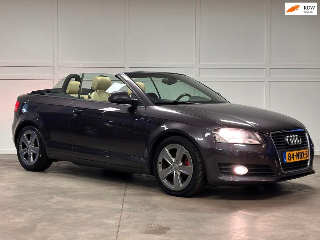 Audi A3 Cabriolet 1.8 TFSI Attraction / Automaat / Leer / Cr, Gebruikt, 4 cilinders, 4 stoelen, Leder