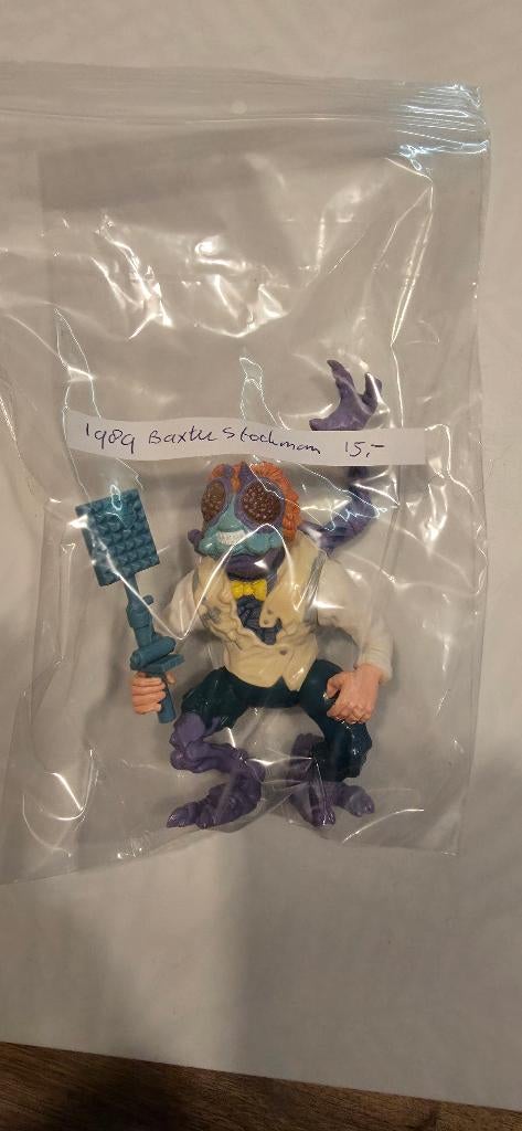 Vintage Teenage mutant ninja turtles Baxter Stockman, Ophalen of Verzenden, Gebruikt