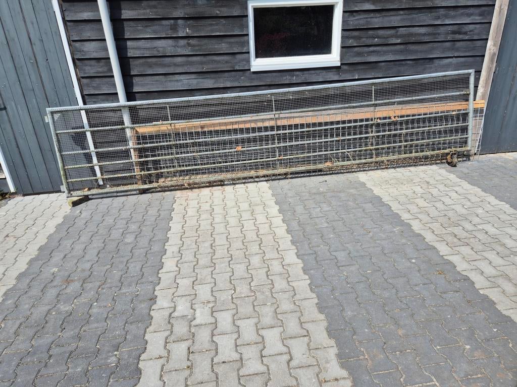 Te koop gegalvaniseerd hek   5meter bij 1 meter, Meerdere dieren, Schaap