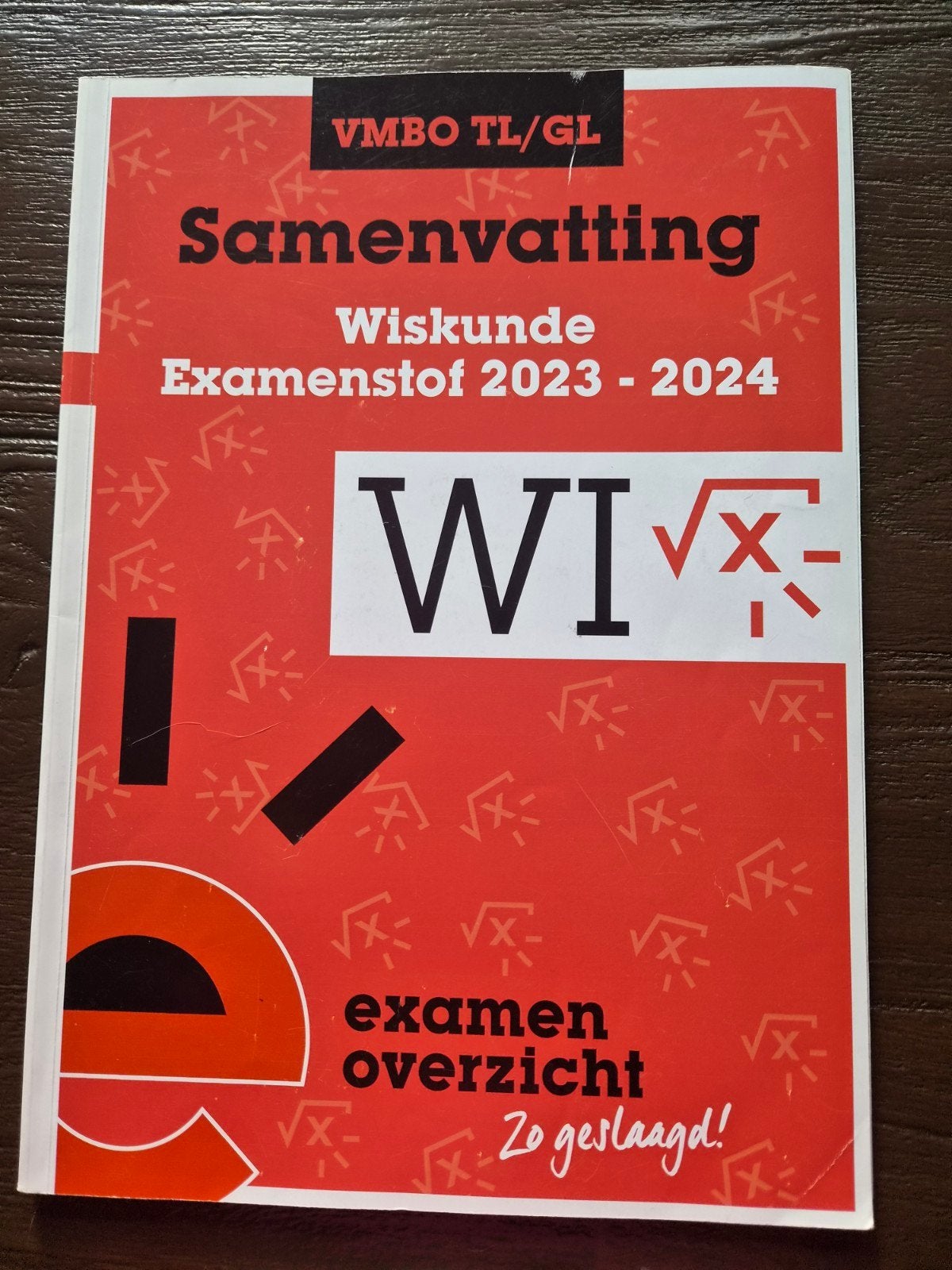 Samenvatting Wiskunde Examenstof VMBO TL/GL 2023-2024, Boeken, Ophalen of Verzenden, Nieuw, VMBO, Wiskunde A