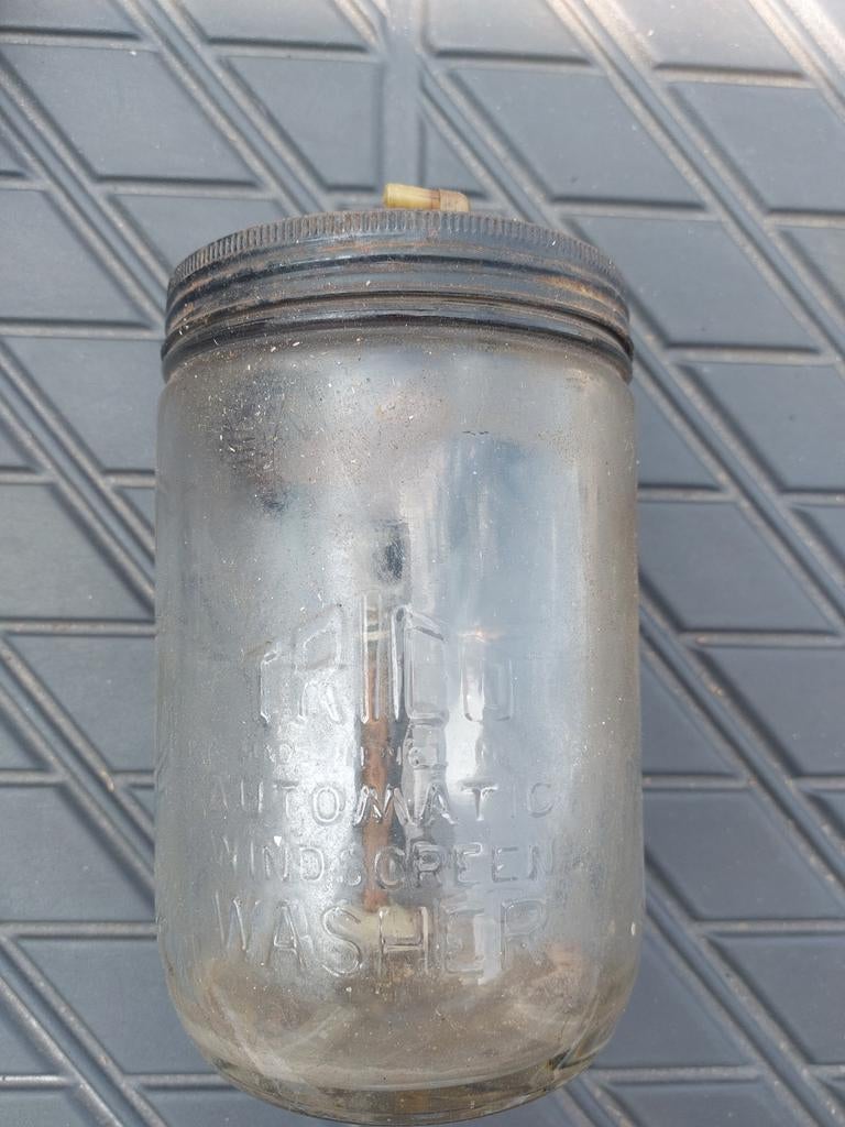 Jaguar XK 120/140/150 E type Mk1 Mk2 glazen reservoir ruiten, Ophalen