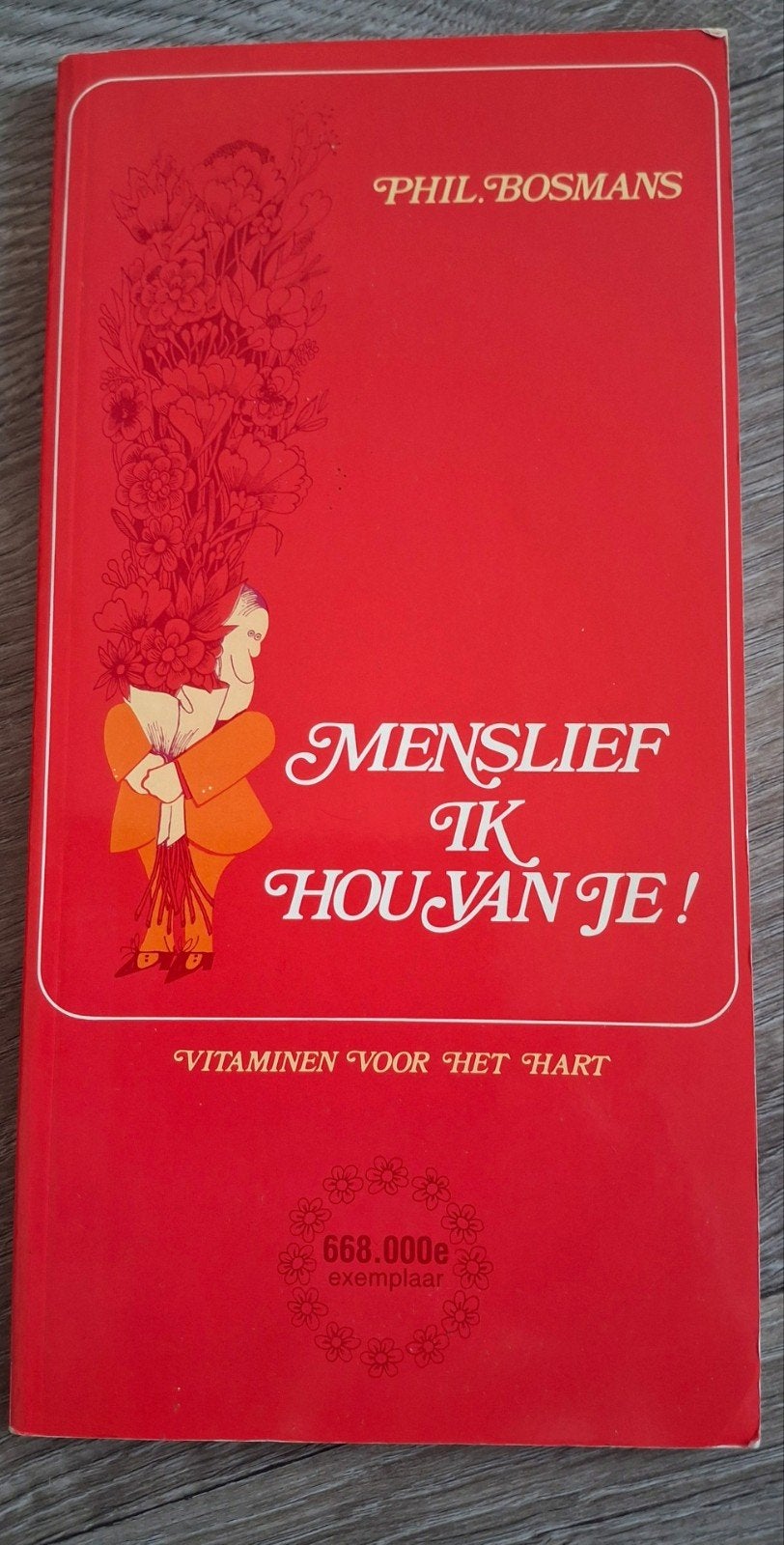 boek: Menslief ik hou van je - Phil Bosmans, Ophalen of Verzenden, Gelezen, Phil Bosmans