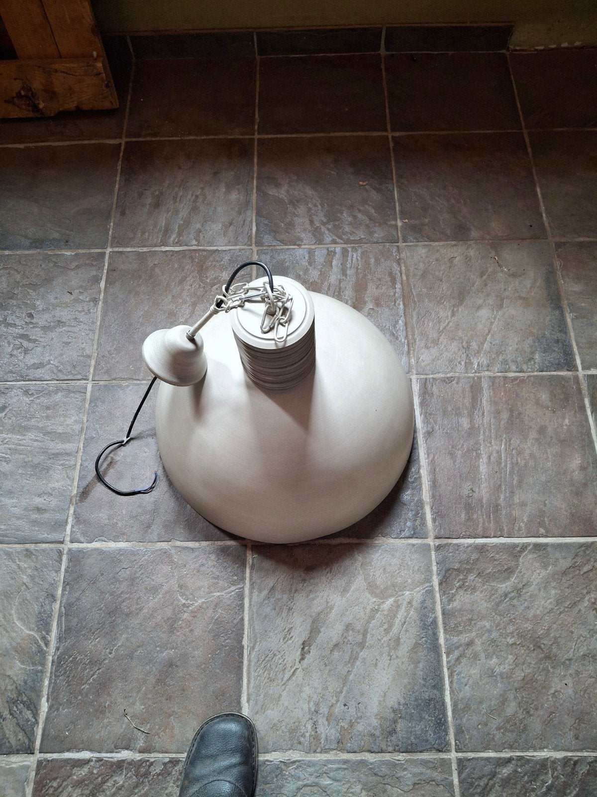 hanglamp, Ophalen