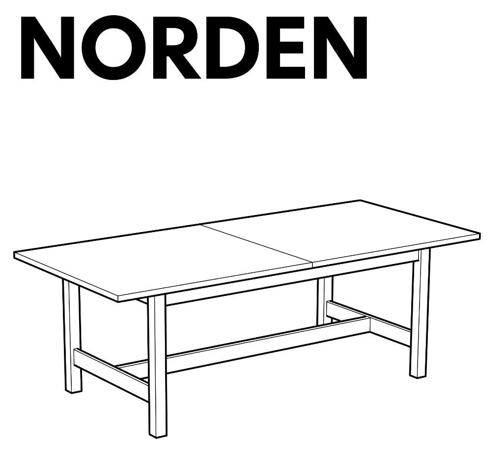 Ikea eet table, massief hout,, Huis en Inrichting, Ophalen, Gebruikt, Scandinavisch, 50 tot 100 cm