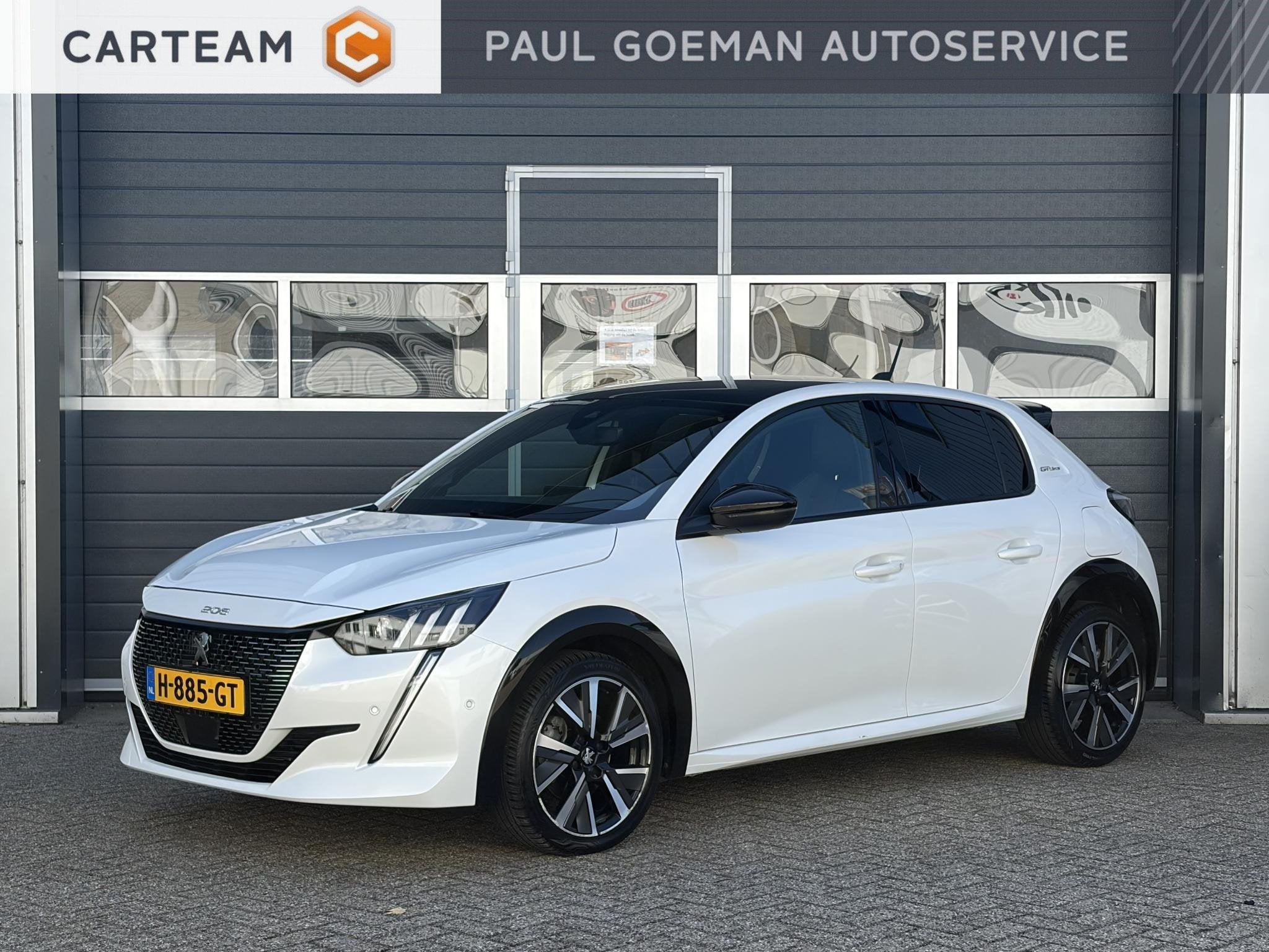 Peugeot 208 1.2 PureTech GT Line | Pano | Keyless | Cruise |, Auto's, 101 pk, Gebruikt, Euro 6, Leder en Stof