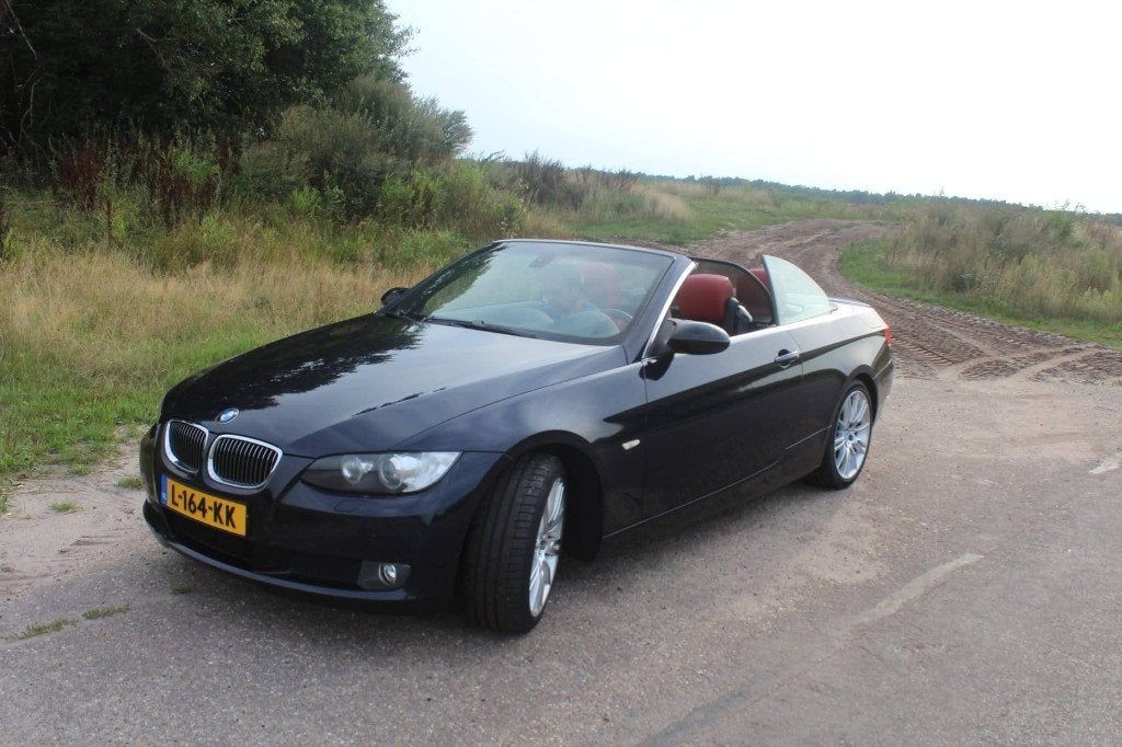 BMW 3-Serie 3.0 I 330 Executive Cabrio AUT 2008 Blauw, Lichtsensor, Achterwielaandrijving, Cabriolet, 2996 cc