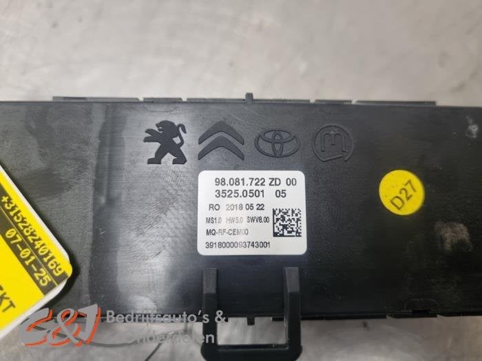Airco bedieningspaneel van een Citroen Jumpy, Gebruikt, -, Ophalen of Verzenden, -