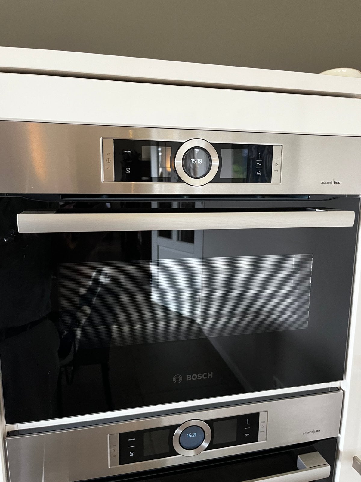 Bosch Compacte Inbouw Stoomoven A+ - Zo goed als nieuw, 45 tot 50 cm, Inbouw, 45 tot 60 cm, Stoomoven