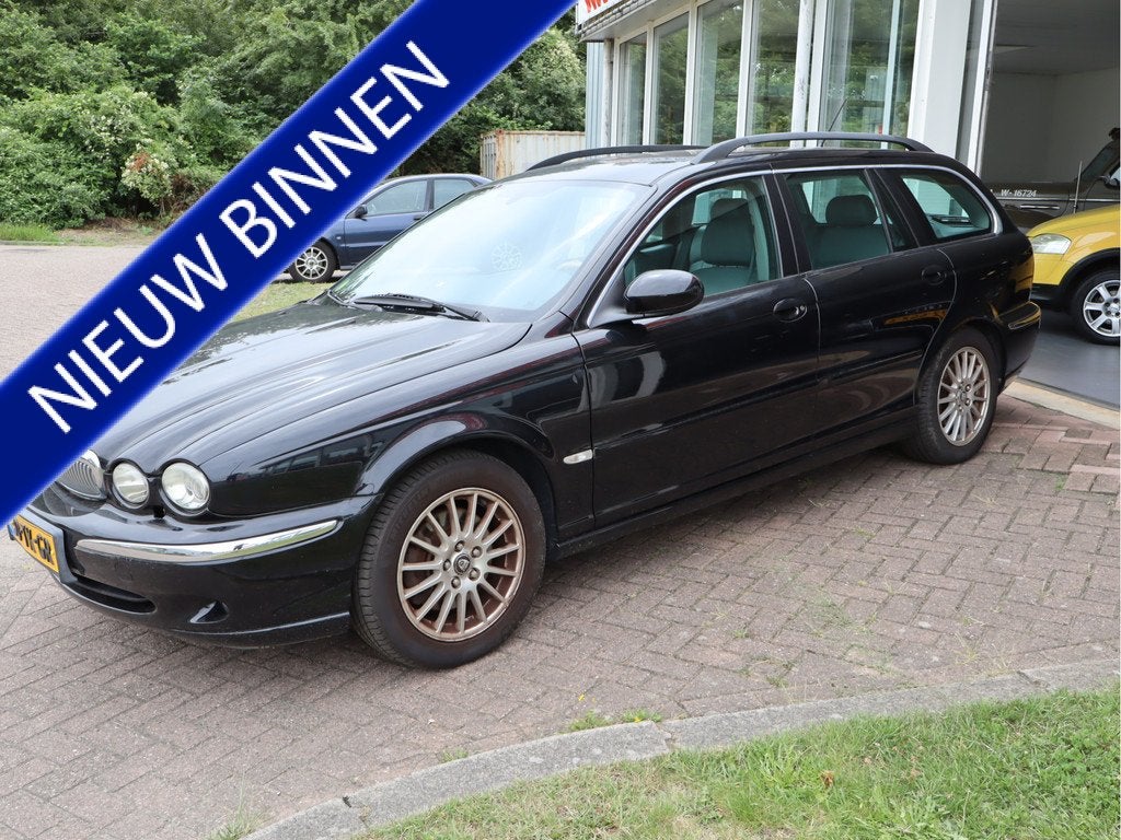 Jaguar X-Type Estate 2.5 V6 Executive Uniek! (bj 2006), 196 pk, Gebruikt, 2495 cc, Zwart