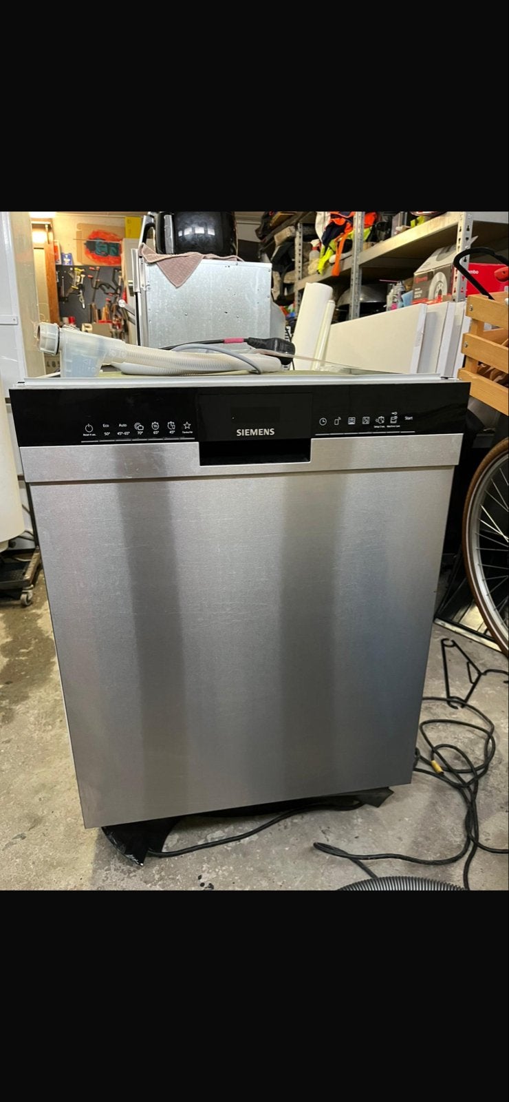 Siemens SN43es01ae Vaatwasser - Zo goed als nieuw!, Witgoed en Apparatuur, Vaatwasmachines, Ophalen, Zo goed als nieuw, Tussenbouw