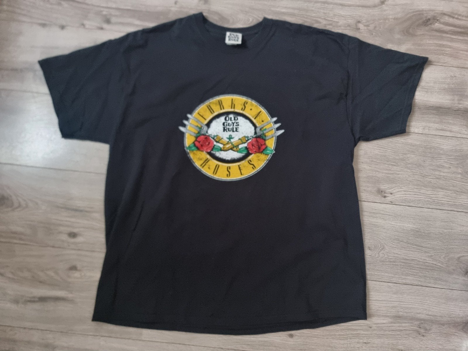 Zwart heren shirt Old Guys Rule, maat XXL, Nieuw (AZ3), Kleding | Heren, Ophalen of Verzenden, Nieuw, Overige maten, Zwart