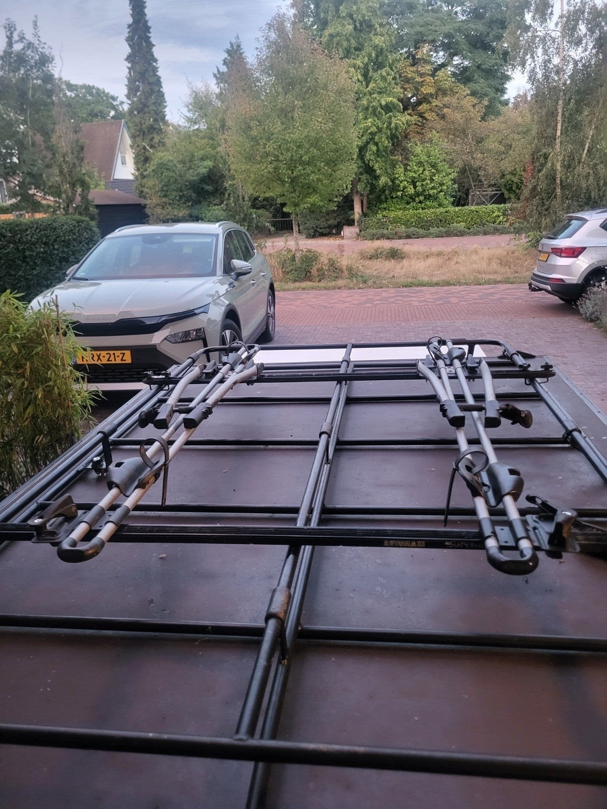 Thule fietsendragers op vouwwagen of auto, Auto diversen, Dakdragers, Ophalen of Verzenden