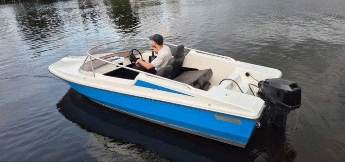 Beekman speedboot met 9.9pk Mercury motor en trailer, Ophalen, Gebruikt, 1.90 meter, 10 pk