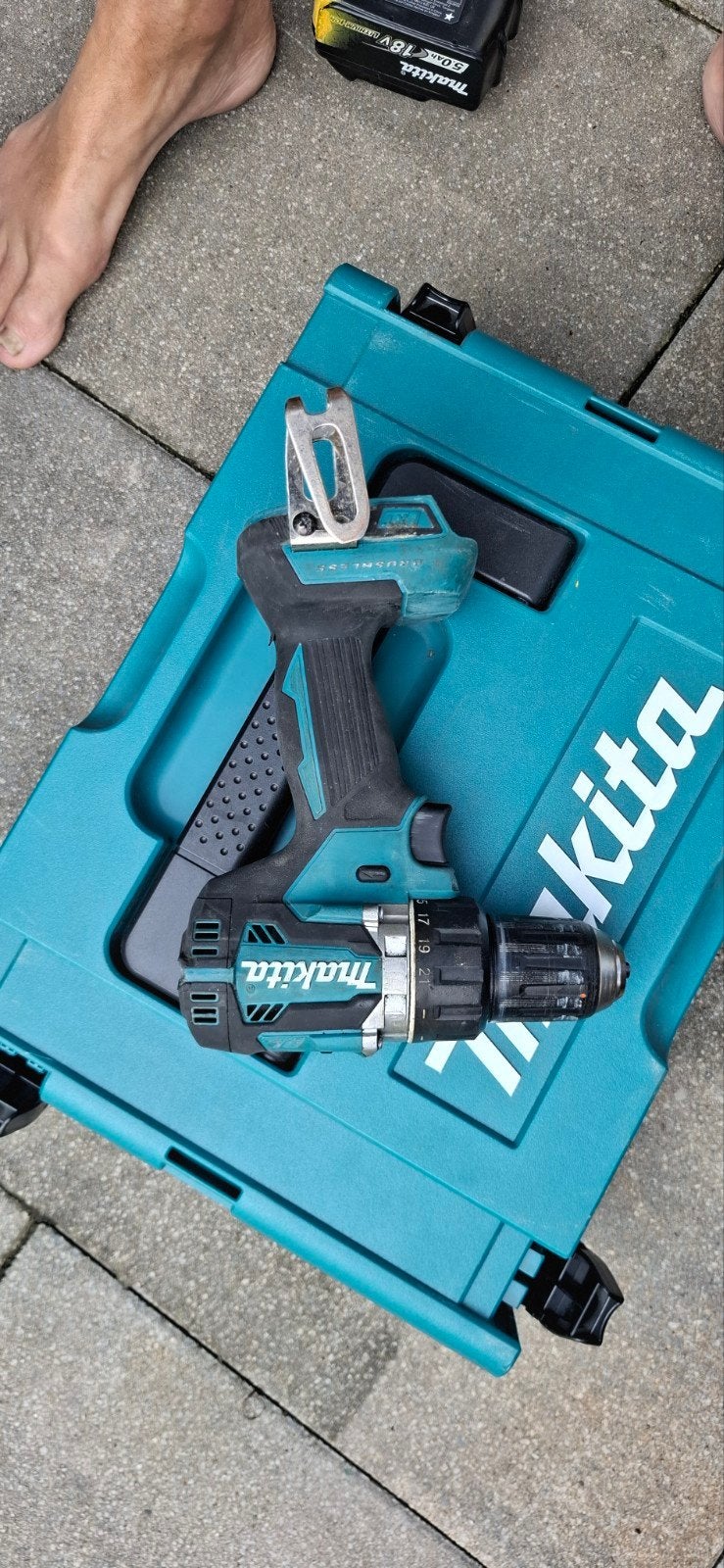 Makita DDF484ZJ Boor-/Schroefmachine 18V (Zonder accu) Mbox, Doe-het-zelf en Verbouw, Gereedschap | Boormachines, Ophalen of Verzenden