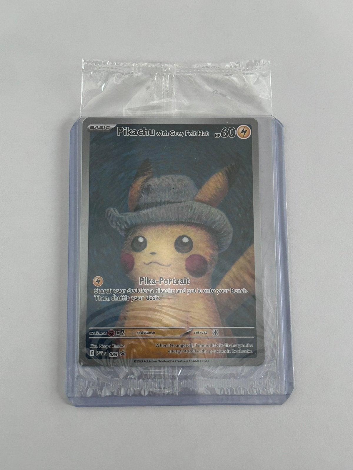Gesealde Pikachu with Grey Felt Hat (Van Gogh museum) PSA 10, Ophalen of Verzenden, Nieuw
