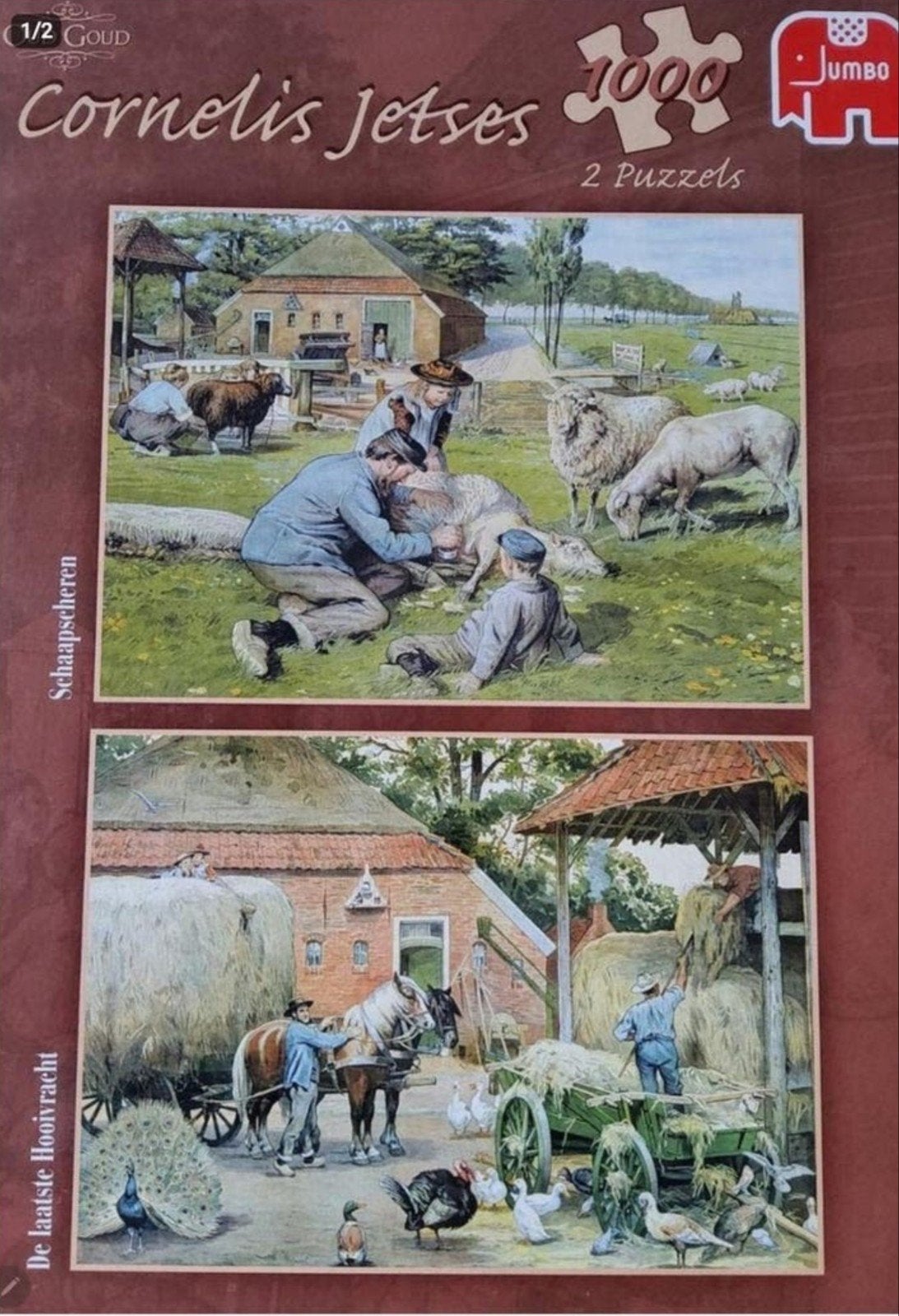 Puzzels van Cornelis Jetses, Ophalen of Verzenden, 500 t/m 1500 stukjes, Zo goed als nieuw