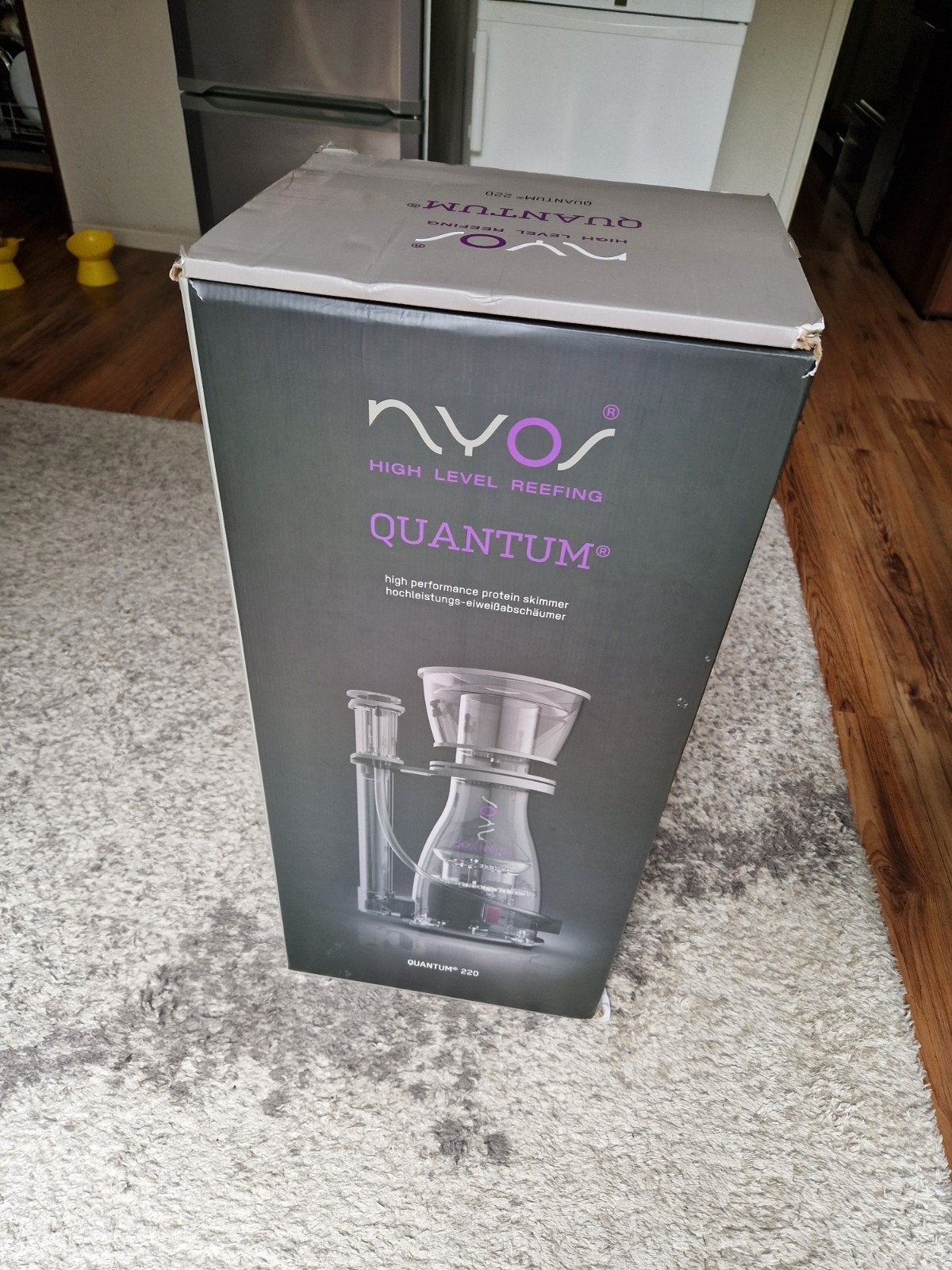 NYOS Quantum 220 eiwitafschuimer / protein skimmer, Ophalen of Verzenden, Zo goed als nieuw