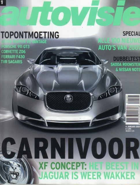 Autovisie 1 2007 : Audi Quattro Coupe - Ford Mustang GT, Ophalen of Verzenden, Gelezen, Algemeen