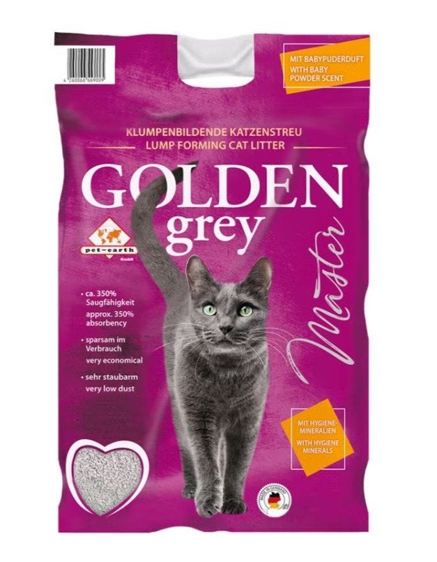 Golden Grey Master kattenbakvulling 14 kg, Ophalen of Verzenden, Nieuw