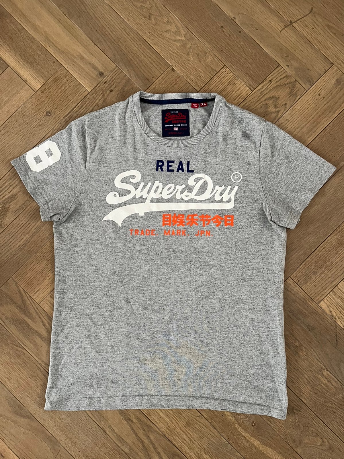 Super Dry shirt t- shirt maat XL Z.G.A.N, Ophalen of Verzenden, Zo goed als nieuw, Maat 56/58 (XL), Overige kleuren
