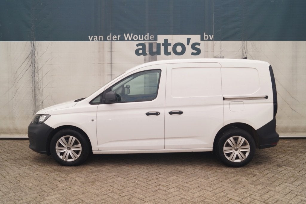 Volkswagen Caddy 2.0 TDI Comfort Cargo -2xSCHUIFDEUR-NAVI-PD, Stof, Gebruikt, Euro 6, Volkswagen