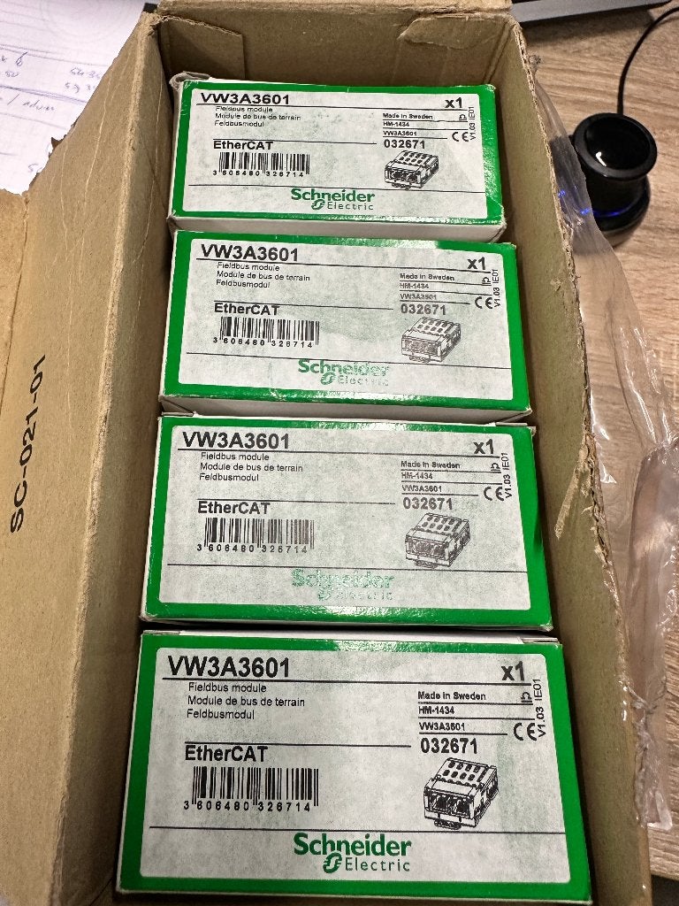 Schneider Ethercat Modules VW3A3601 12 stuks nieuw!, Ophalen of Verzenden, Nieuw