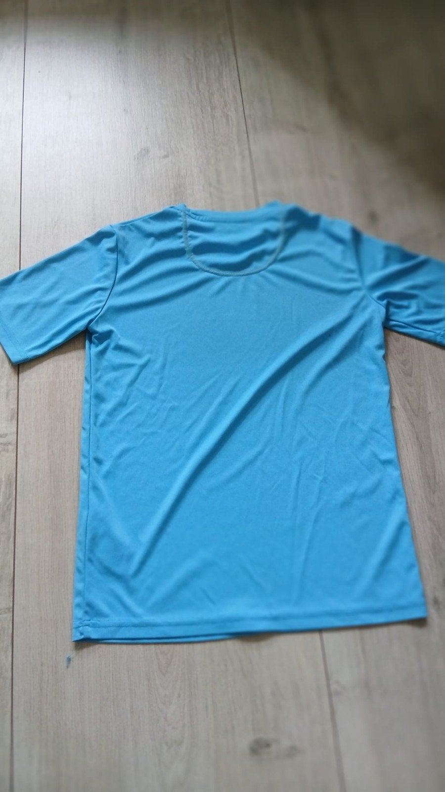 Decathlon Olaian UV-shirt Blauw Maat 14 jaar, Gebruikt, Jongen of Meisje, Sport- of Zwemkleding, Decathlon