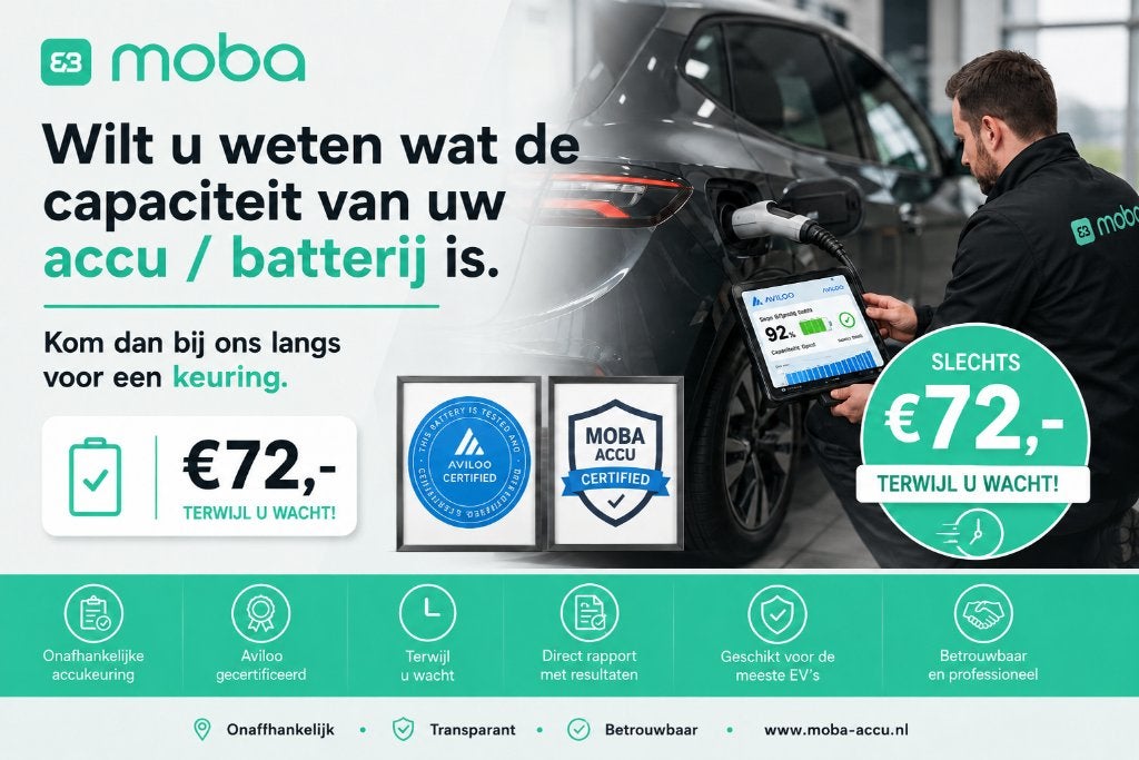Electrische auto kopen - verkopen? Controleer altijd de accu, Ophalen of Verzenden, Nieuw, Overige automerken