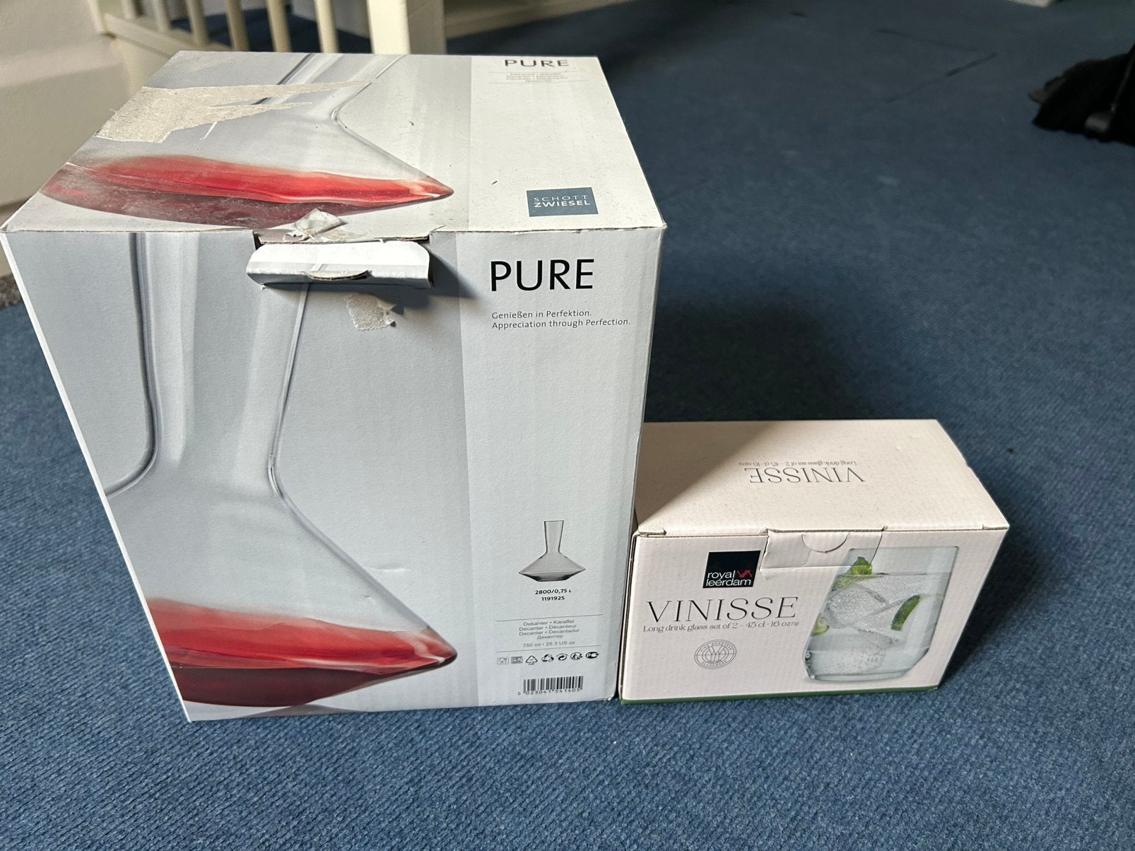 Water/wijn karaf, Ophalen, Zo goed als nieuw
