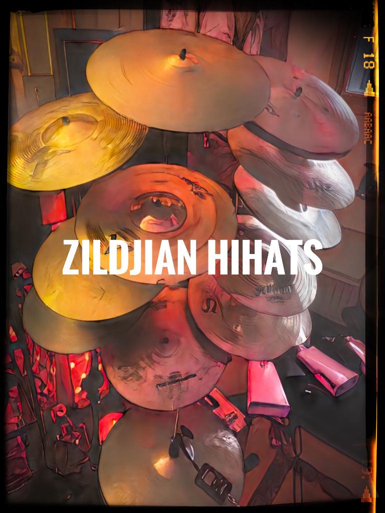 Zildjian HIHAT Collection – Pre-Loved, Vintage to Modern, Gebruikt, USA, Drums of Percussie, Ophalen of Verzenden