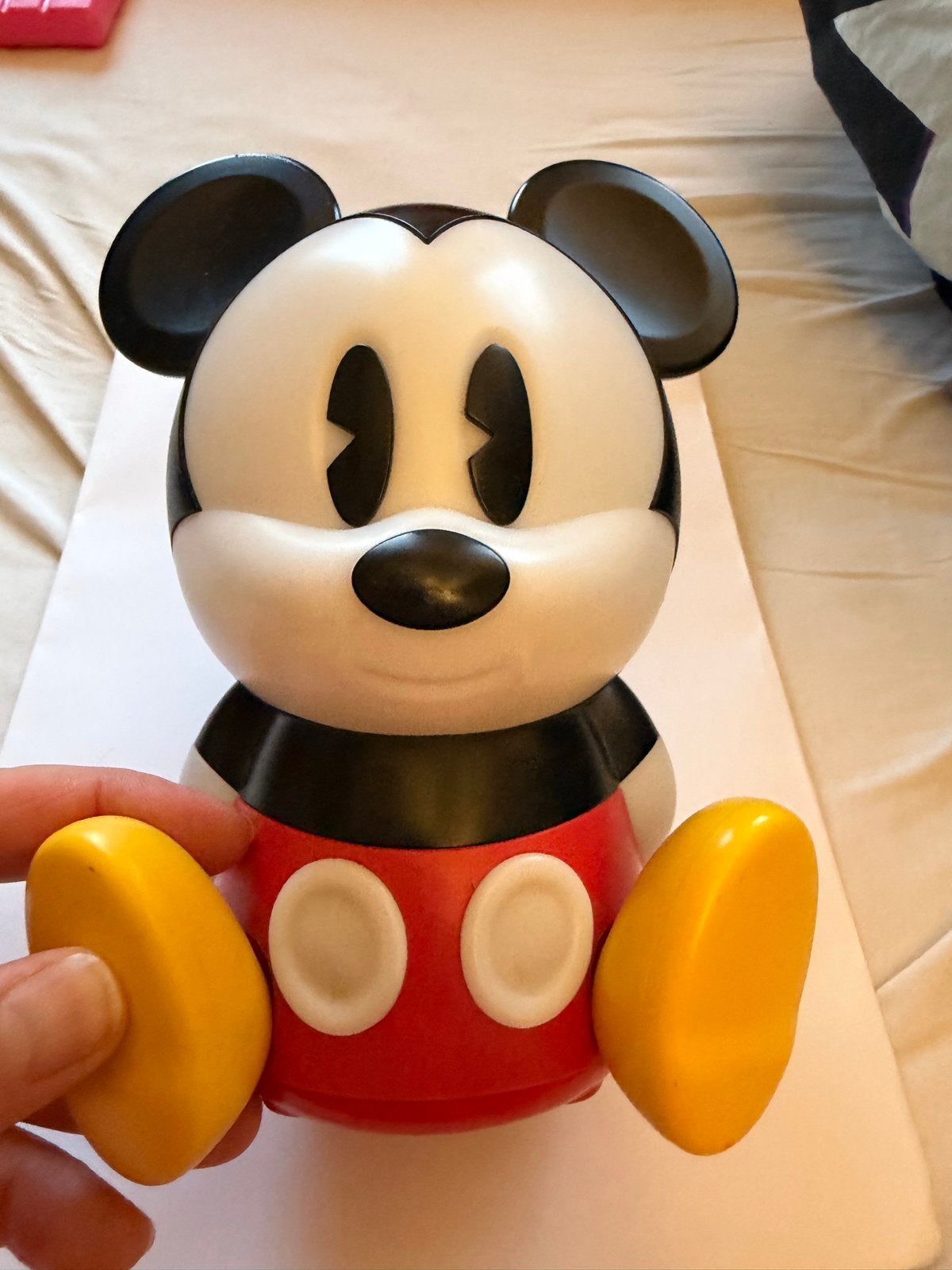 Mickey Mouse spaarpot met oplader, Ophalen of Verzenden, Zo goed als nieuw, Jongen of Meisje