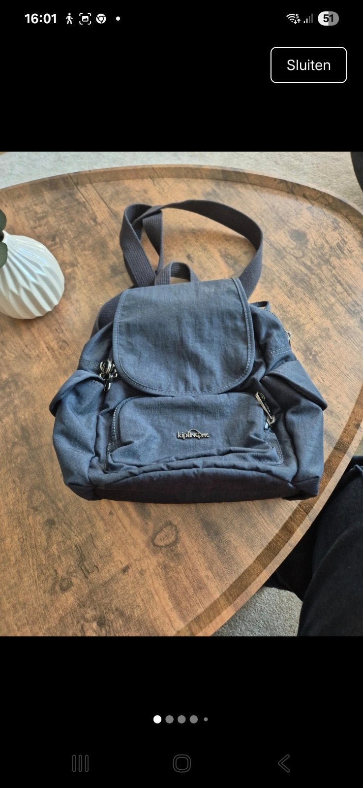 Kipling rugzak, Kinderen en Baby's, Luiertassen, Ophalen of Verzenden, Gebruikt