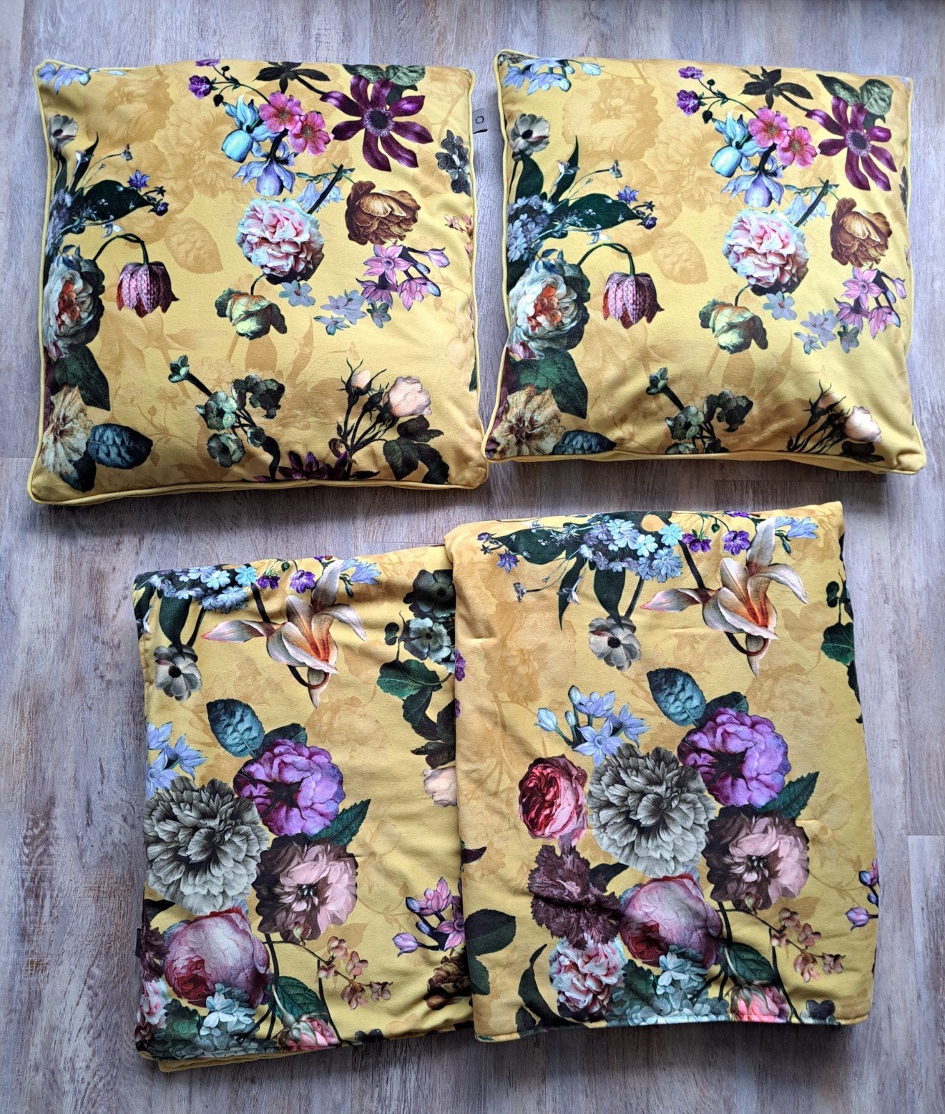 Zgan plaid/sprei en 2 kussenhoezen van Essenza, nu € 75, Ophalen of Verzenden, Zo goed als nieuw, Vierkant