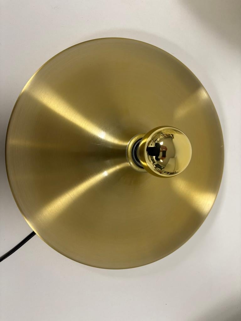 Vintage "Diskus" goud Wandlamp  Charlotte Perriand  Les Arcs, Ophalen of Verzenden