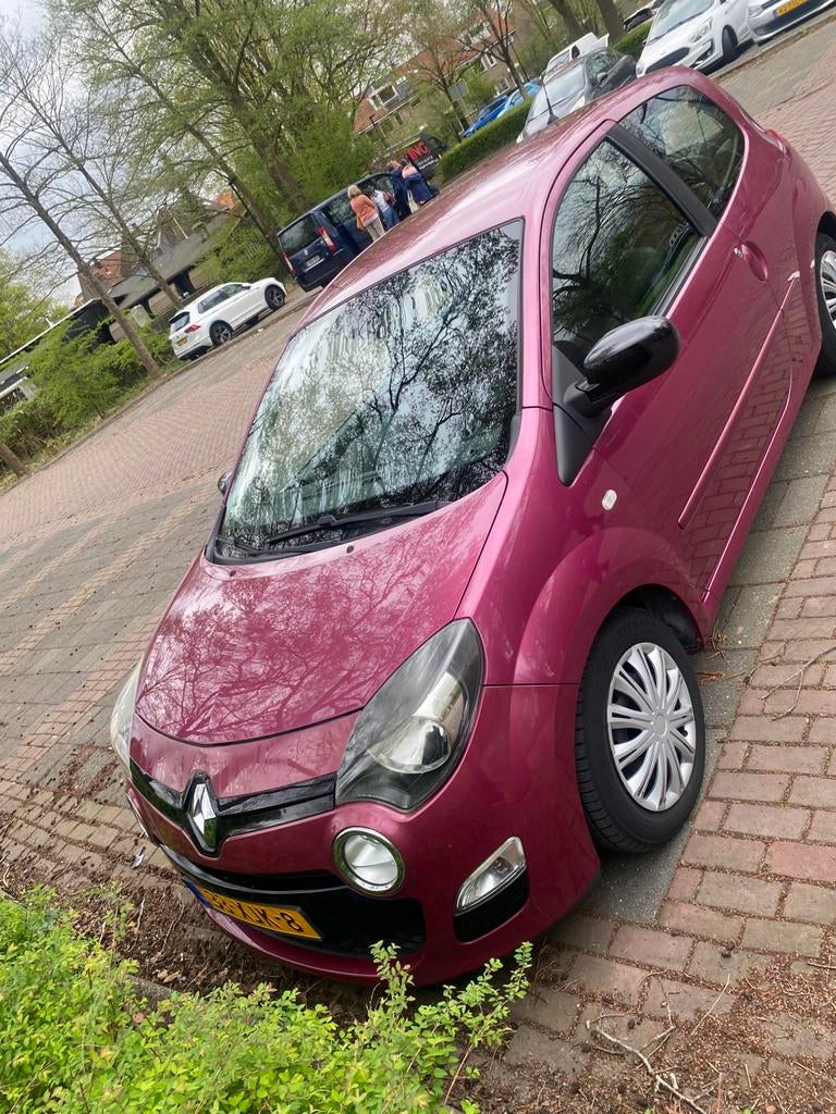 Paarse Renault Twingo 1.2 16V 2012, Auto's, Renault, Voorwielaandrijving, 839 kg, Twingo, 74 pk
