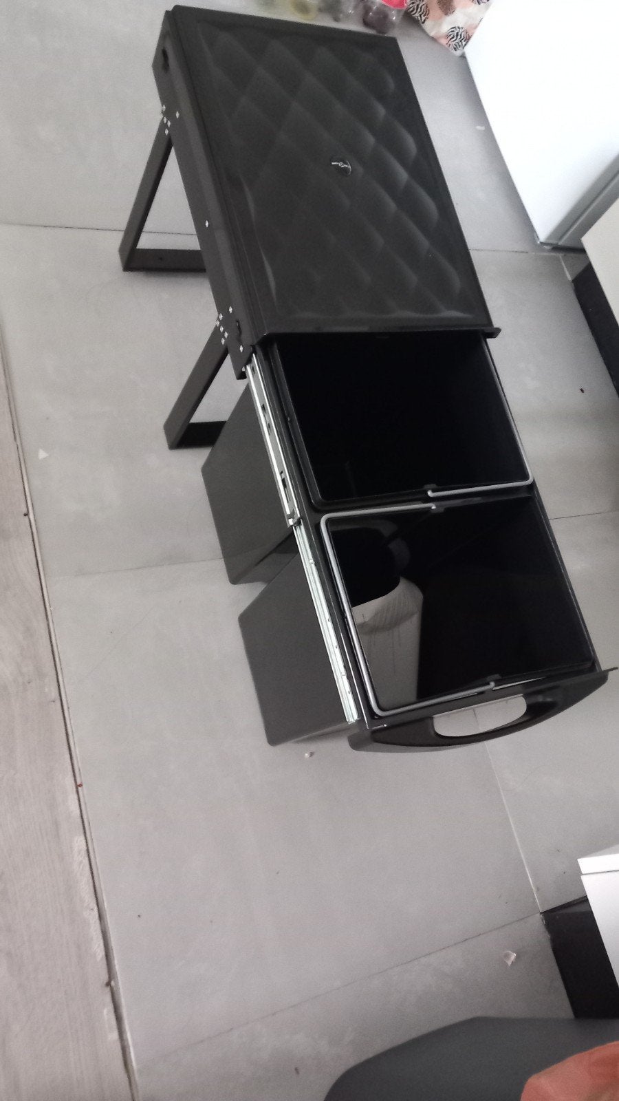 duo afval bak , afval emmer NIEUW, Huis en Inrichting, 40 liter of meer, Ophalen, Nieuw, Kunststof