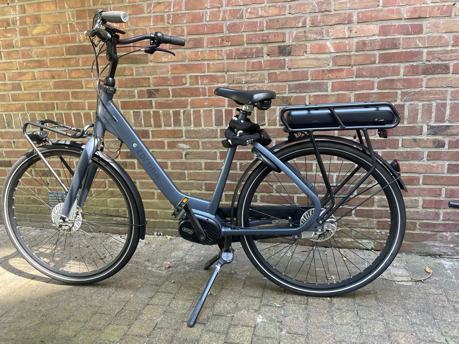Cortina E-Common MM300 elektrische fiets, Fietsen en Brommers, Ophalen, Gebruikt, Cortina, 50 km per accu of meer