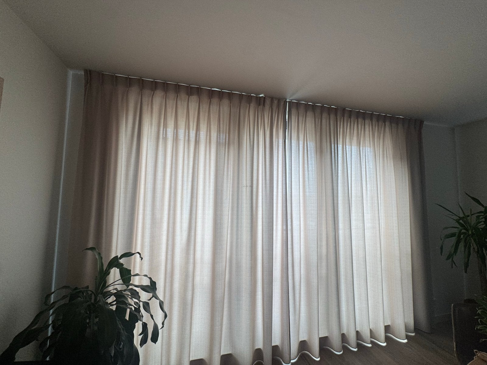 Veneta Inbetween Gordijnen - Truth Beige (5 stuks), Ophalen, Overige merken, Beige, Inbetween gordijn
